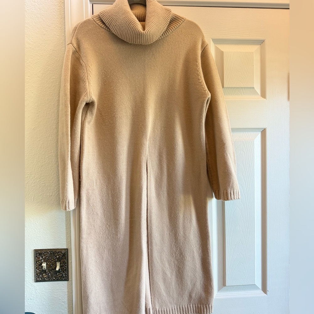 Unbranded Knit Split Cowl Neck Sweater - Sz L